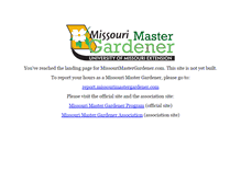 Tablet Screenshot of missourimastergardener.com